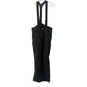 WEDZE Piste 180 women Black Snow Ski bib overalls Pants 32"